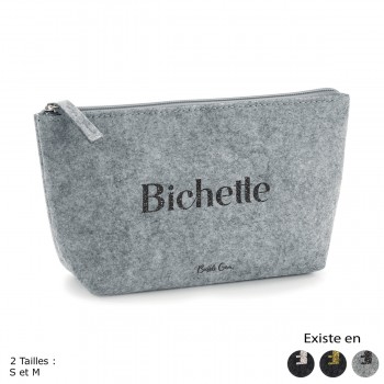 Trousse feutrine paillettes...