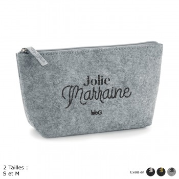 Trousse feutrine paillettes...