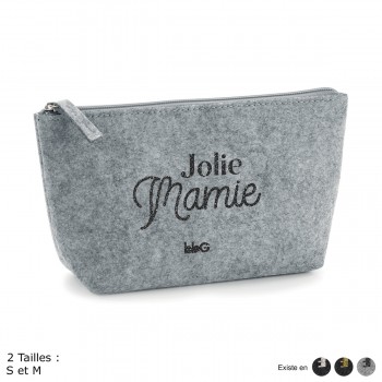 Trousse feutrine paillettes...