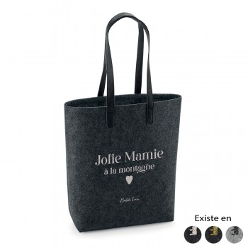 Sac feutrine paillettes -...
