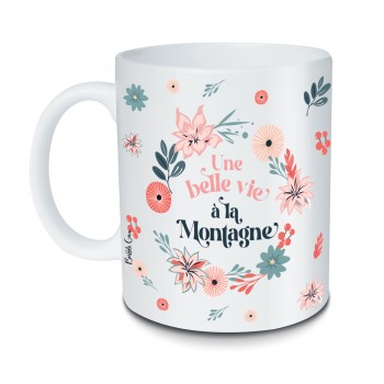 Mug Une belle vie à la...