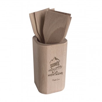 Set 8 spatules raclette -...
