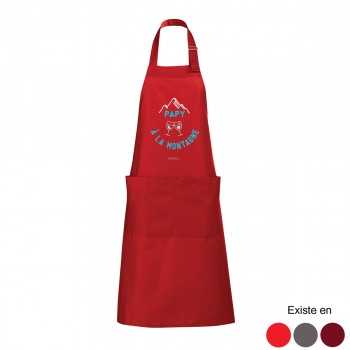 Tablier - Papy à la montagne