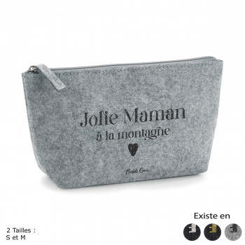 Trousse feutrine - Jolie...