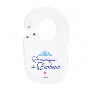 Bavoir La montagne du bonheur