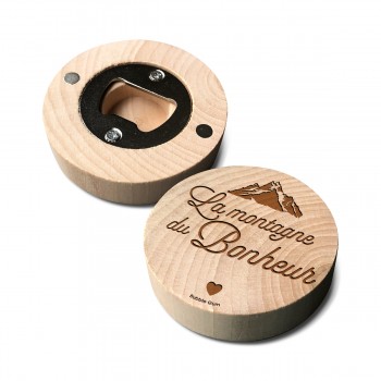 Décapsuleur rond aimanté -...