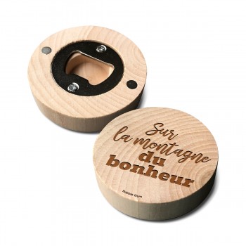 Décapsuleur rond aimanté -...
