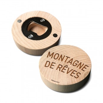 Décapsuleur rond aimanté -...