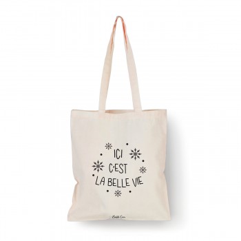 Tote bag Naturel Ici c’est...