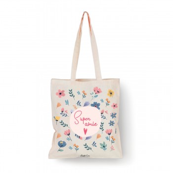 Tote bag Naturel  Super amie