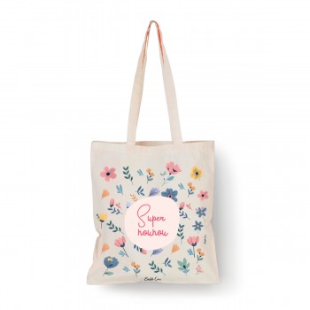 Tote bag Naturel  Super nounou