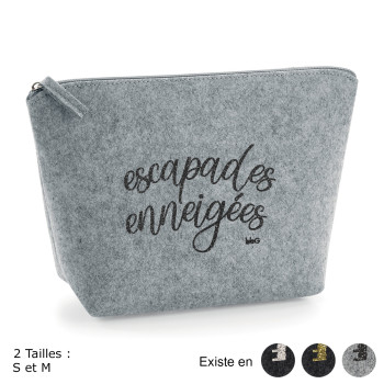 Trousse feutrine paillettes...