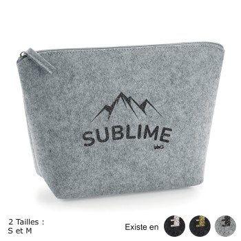 Trousse feutrine paillettes...