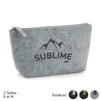 Trousse feutrine paillettes...