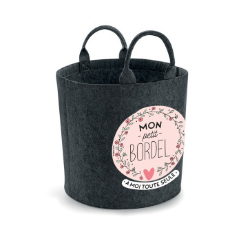 Panier feutrine - Mon petit...