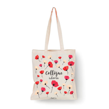 Tote bag Naturel  Collègue...