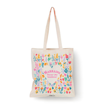 Tote bag Naturel  Marraine...