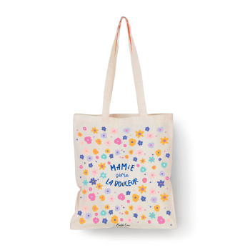 Tote bag Naturel  Mamie...