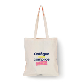 Tote bag Naturel  Collègue...