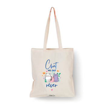 Tote bag Naturel  Chat me...