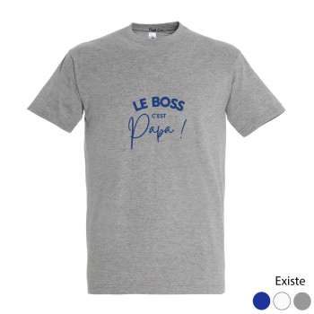 T-shirt homme Le boss c’est...