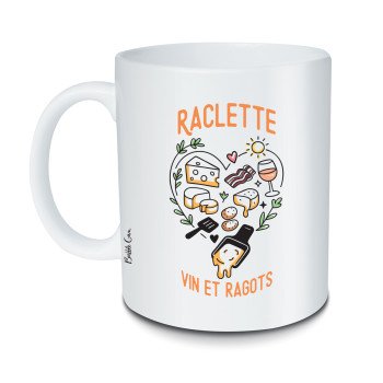 Mug Raclette vin et ragots