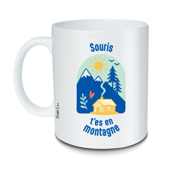 Mug Souris t’es en montagne