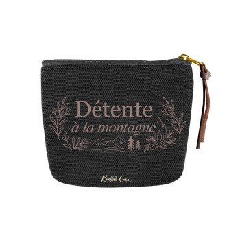 Porte monnaie noir -...