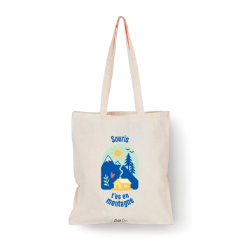 Tote bag Naturel Souris...