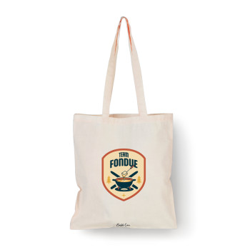 Tote bag Naturel Team fondue
