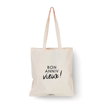 Tote bag Naturel Bon anniv...