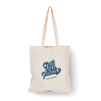 Tote bag Naturel C’est qui...
