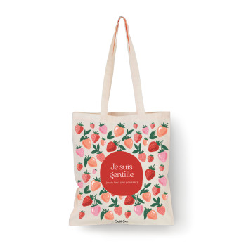 Tote bag Naturel  Je suis...