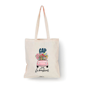 Tote bag Naturel Cap sur le...