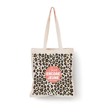 Tote bag Naturel Je suis...