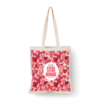 Tote bag Naturel Je suis...