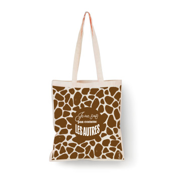 Tote bag Naturel Je ne suis...