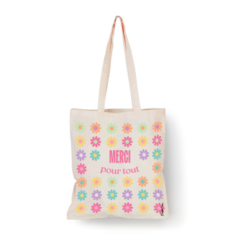 Tote bag Naturel Merci pour...
